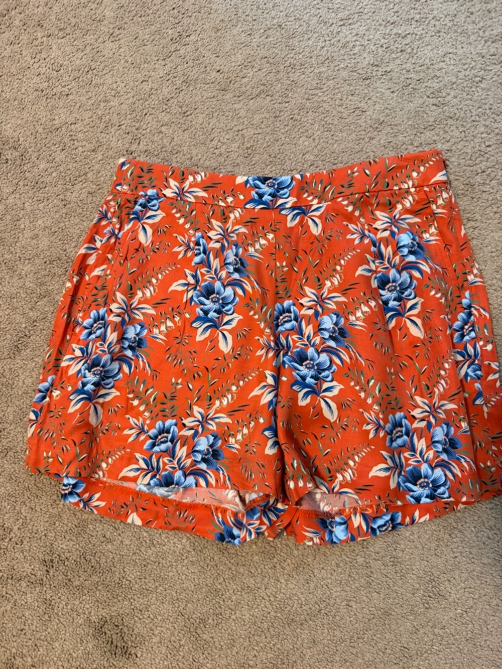 LOFT tropical print shorts